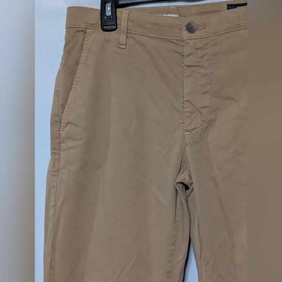 AG Adriano Goldschmied Men's The Marshall Slim Trouser Khaki Chinos Size 32R NWT - Picture 3 of 11